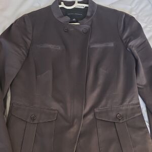 Banana Republic Women's Dark Gray Blazer